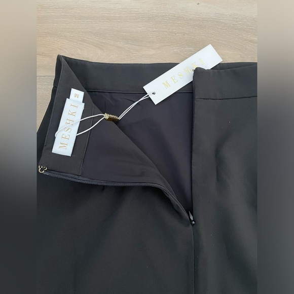 NWT Meshki Gold Buckle Mini Skirt - Picture 6 of 13